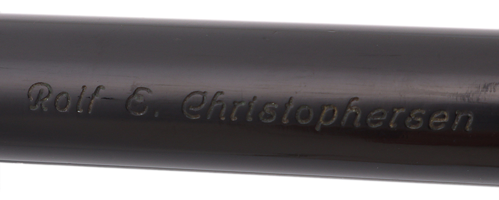 Conway Stewart Duro No 30 Fountain Pen (1930s) - Black w GT